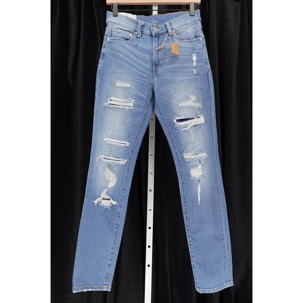 H&M & Denim Women's Distressed Skinny Coupe Moulante Skinny Jeans Size 28 X 32